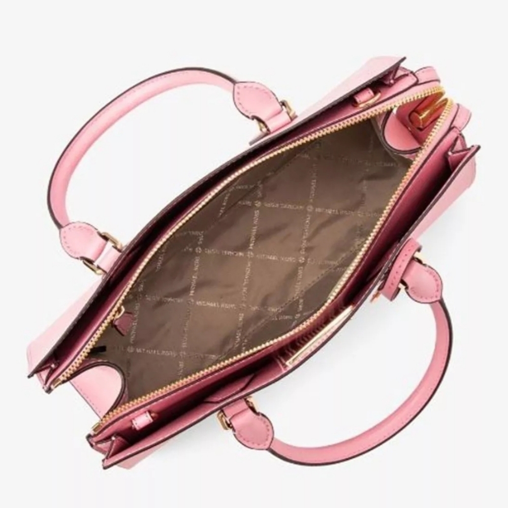 Michael Kors Sheila Medium Pink Satchel - Picture 5 of 8